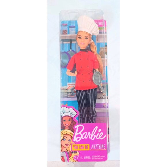 Barbie You Can Be Anything Chef Doll With Bonus Ken Chef Outfit & Access… - Picture 3 of 4